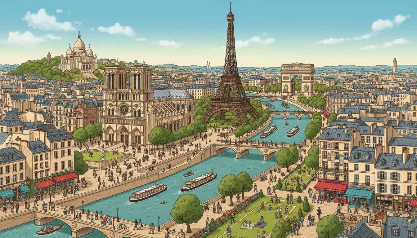 what are the places to visit in paris