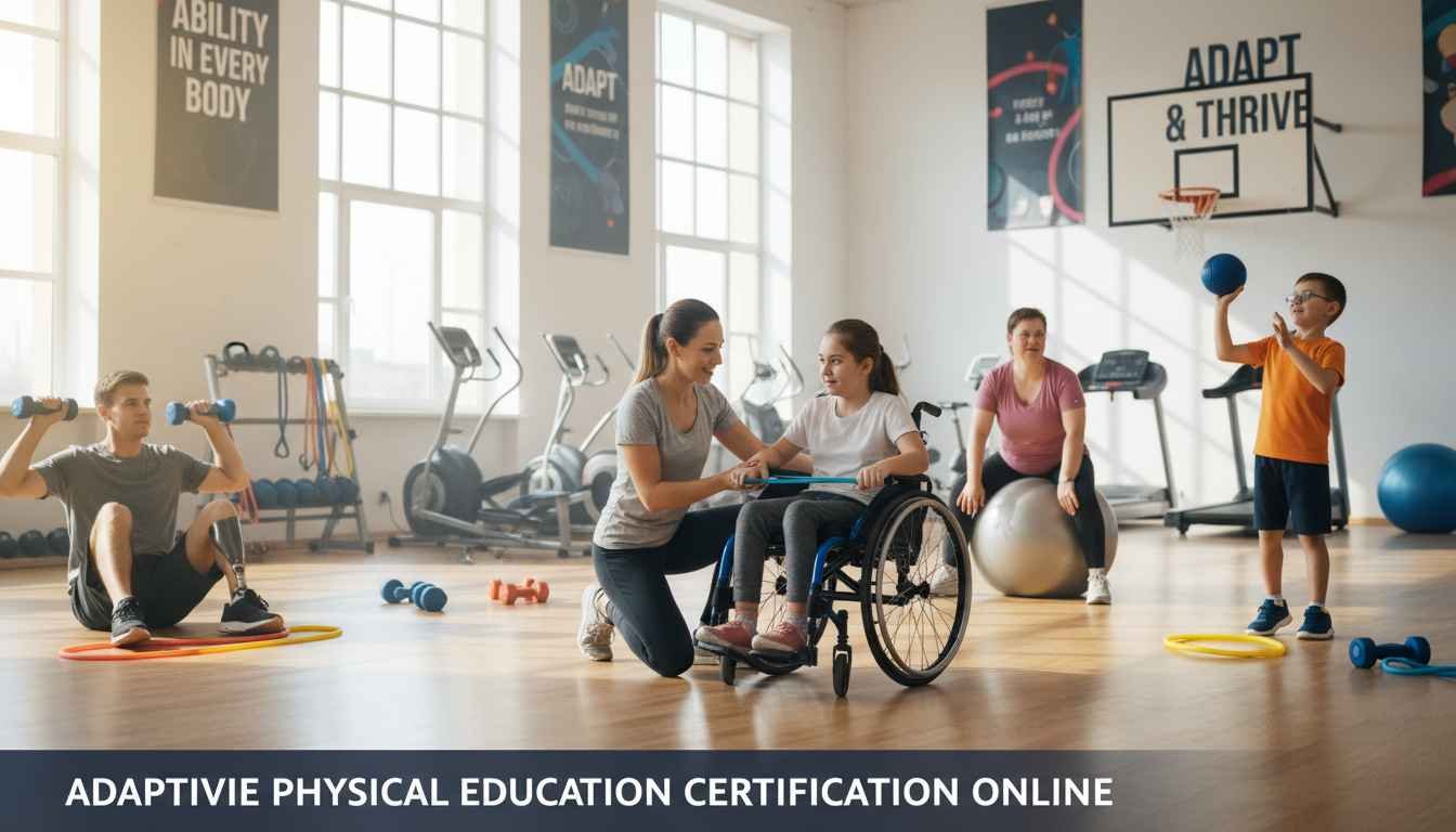 adaptive physical education certification online