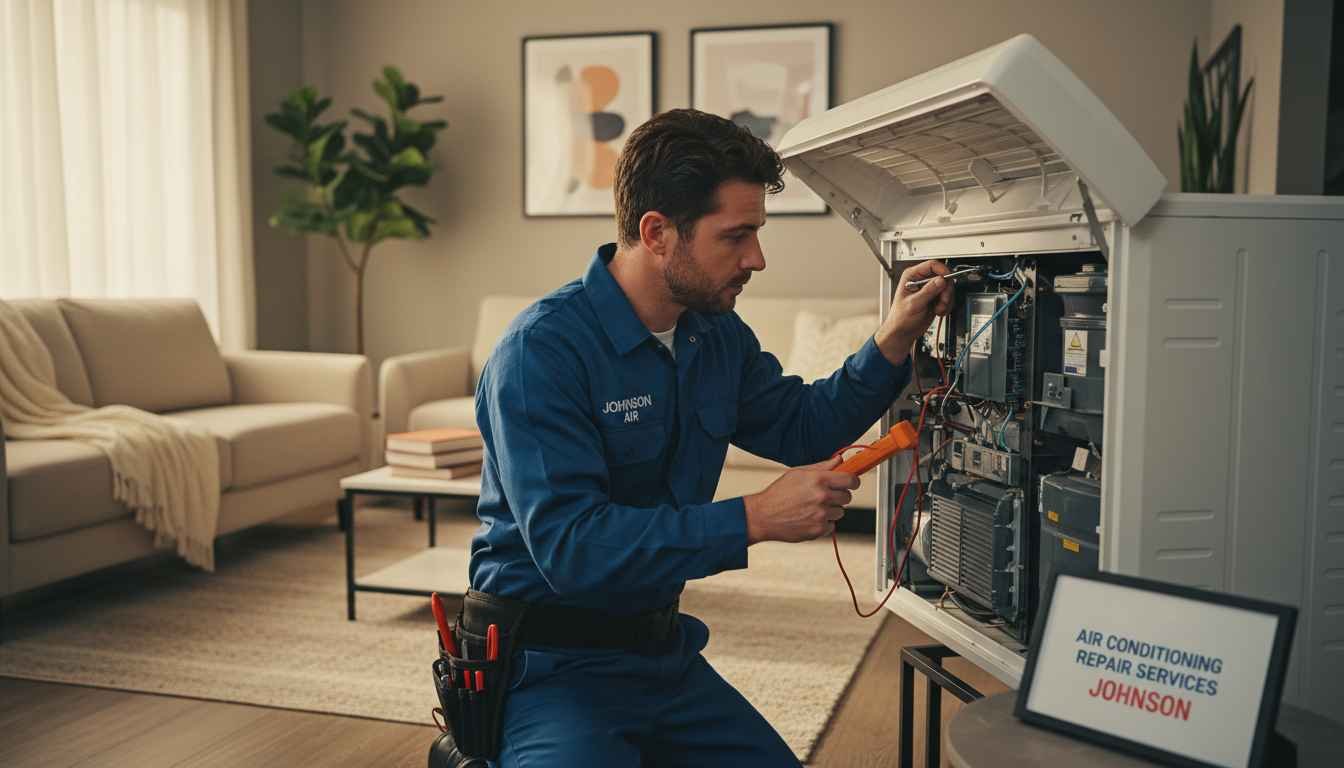 air conditioning repair services johnson