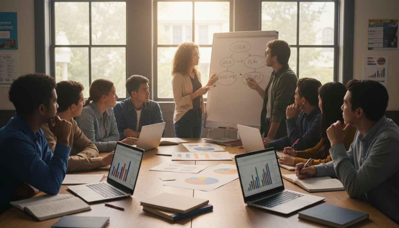 high school business education