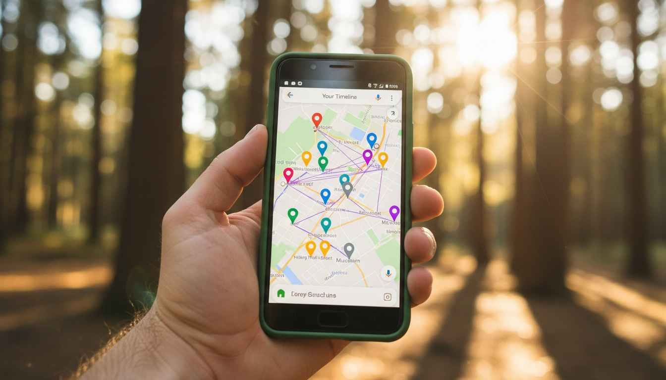 how to see my visited places in google maps